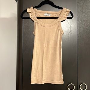 Michael Stars tank. One size. Fits like a small